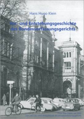 Vor- und Entstehungsgeschichte des Bundesverfassungsgerichts